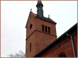 Sanierung des Turmes der Kirche Roxförde, Sanierung Fassade, Erneuerung der Ortgänge aus Sandstein
